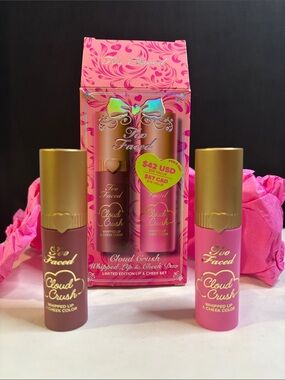 Too Faced Cloud Crush Whipped Lip & Cheek Color Duo —Limited Edition
